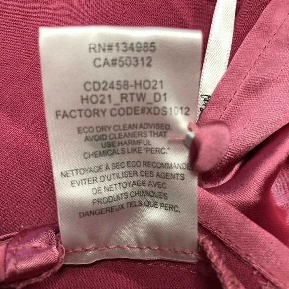 For Love And Lemons Tahlia Maxi Dress Pink NWT M - Picture 13 of 15